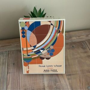 Frank Lloyd Wright Block Puzzle - 6 Puzzles.